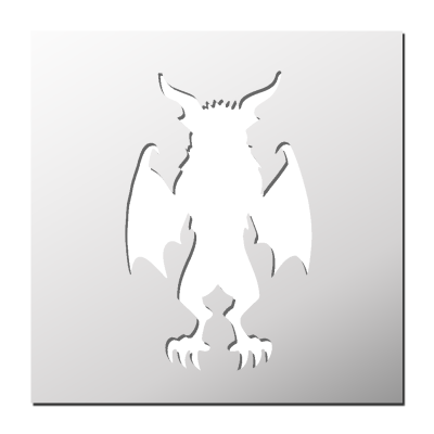 Pochoir Chauve-souris Vampire