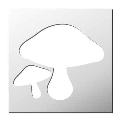 Pochoir Champignons