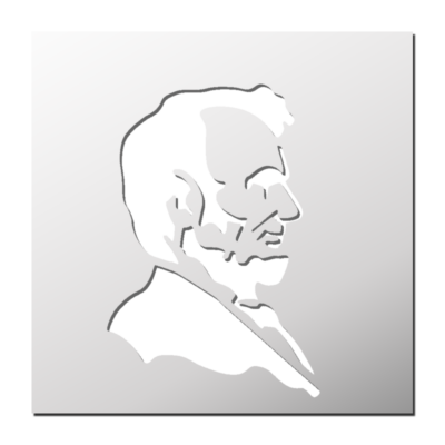Pochoir Abraham Lincoln