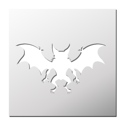 Pochoir Vampire Chauve Souris
