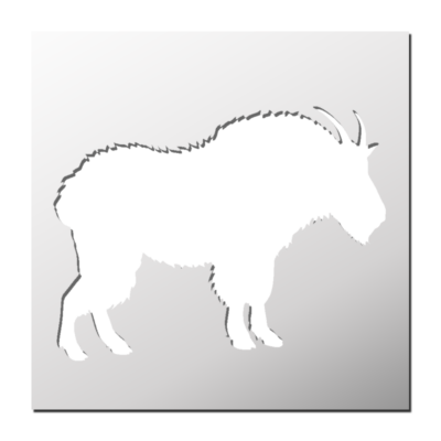 Pochoir Chèvre des montagnes