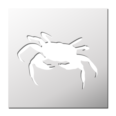 Pochoir Crabe