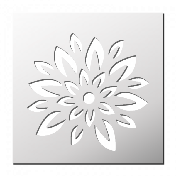 Pochoir Fleur