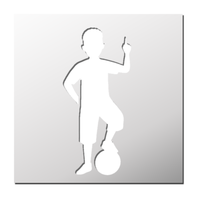 Pochoir Enfant Foot