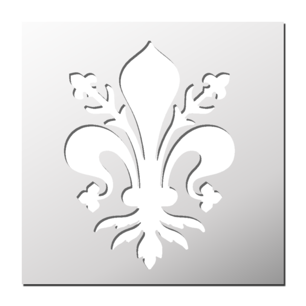 Pochoir Fleur de Lys