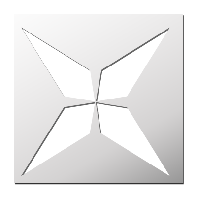 Pochoir Forme géométrique