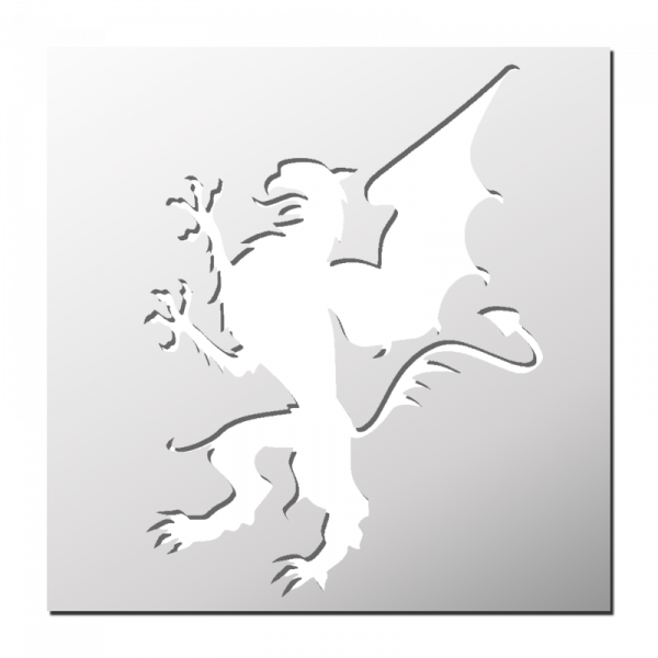 Pochoir Gargouille