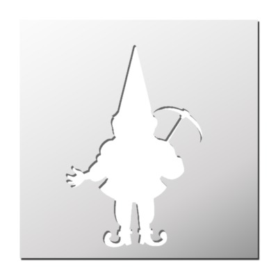 Pochoir Gnome