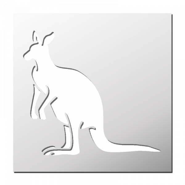 Pochoir Kangourou