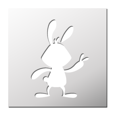 Pochoir Lapin
