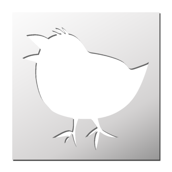 Pochoir Oiseau