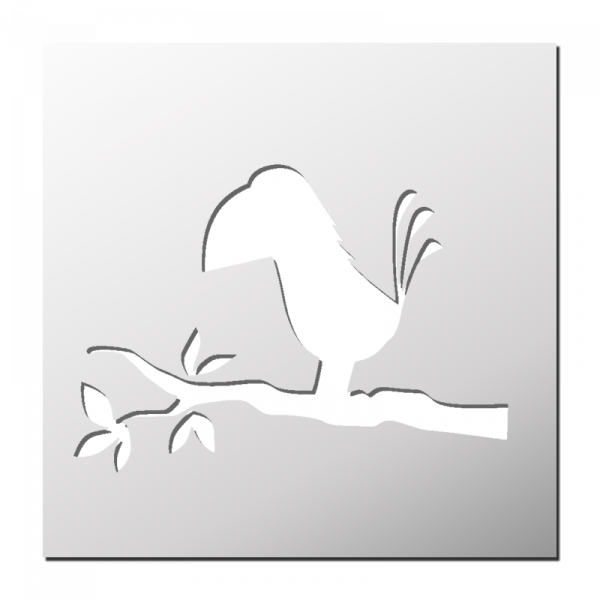 Pochoir Perroquet