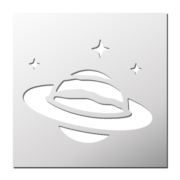 Pochoir Planète Saturne