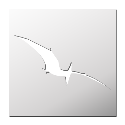 Pochoir Pterodactyl Dinosaure