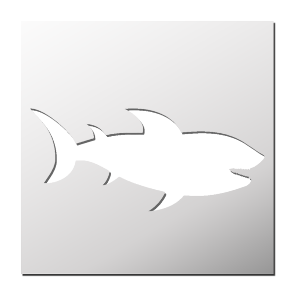 Pochoir Requin