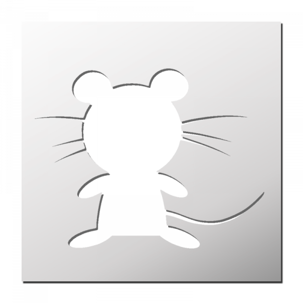 Pochoir Souris