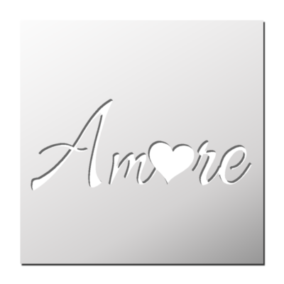 Pochoir Amore
