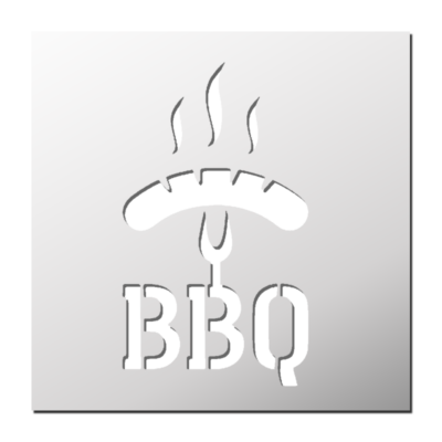 Pochoir BBQ Barbecue
