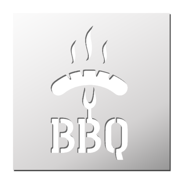 Pochoir BBQ Barbecue