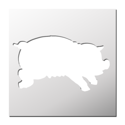 Pochoir Cochon