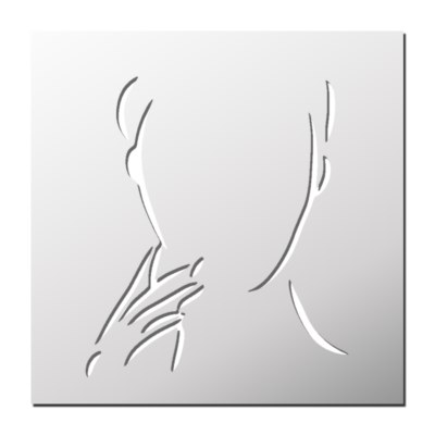 Pochoir Croquis Visage