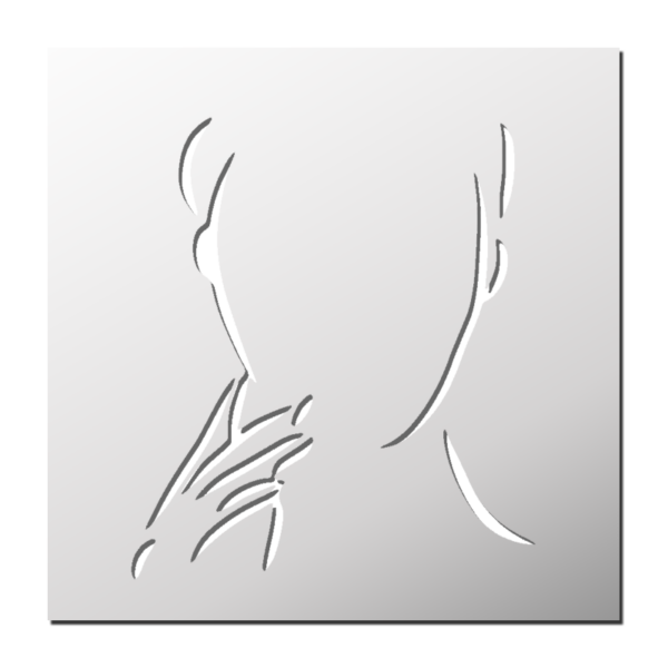 Pochoir Croquis Visage