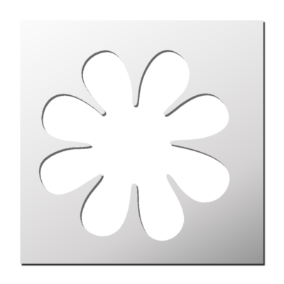 Pochoir Fleur