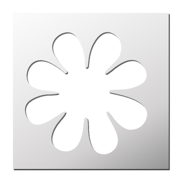 Pochoir Fleur