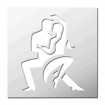 Pochoir Danseurs