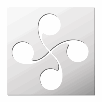 Pochoir Croix Basque