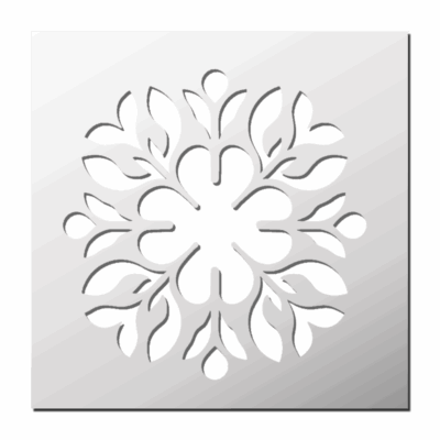 Pochoir Fleur