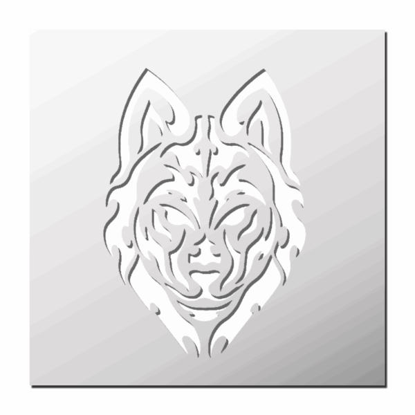 Pochoir Loup