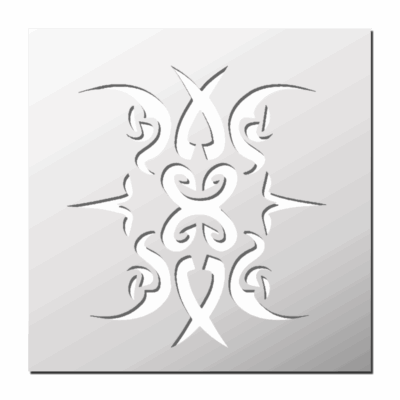 Pochoir Tribal