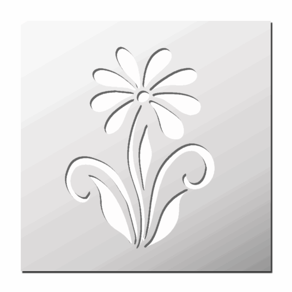 Pochoir Fleur