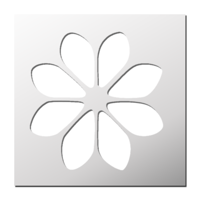 Pochoir Fleur