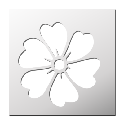 Pochoir Fleur