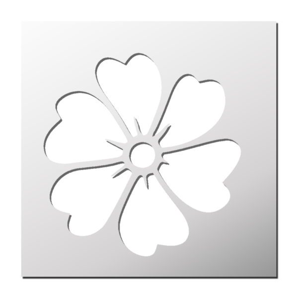 Pochoir Fleur