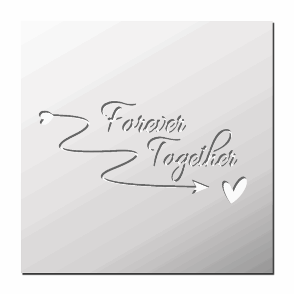 Pochoir Forever Together