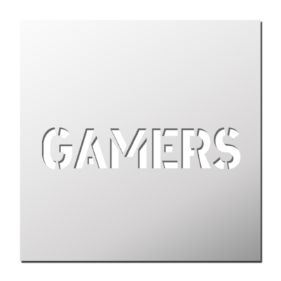 Pochoir GAMERS