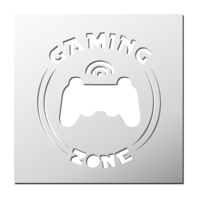 Pochoir GAMING ZONE