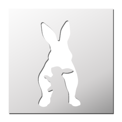 Pochoir Lapin