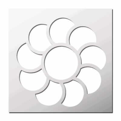 Pochoir Fleur