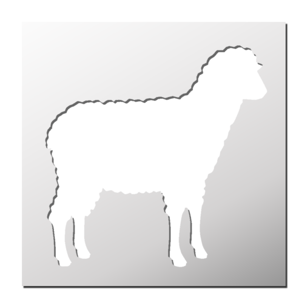 Pochoir Mouton