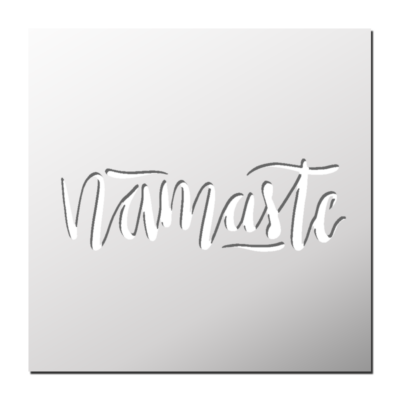 Pochoir Namasté
