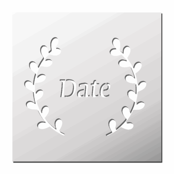 Pochoir Date