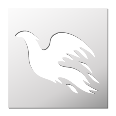 Pochoir Phoenix