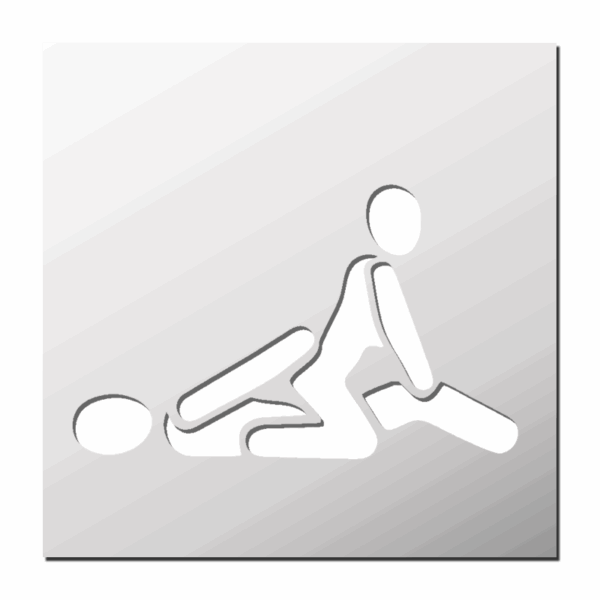 Pochoir Position Sexuelle