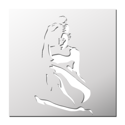 Pochoir Silhouette Femme