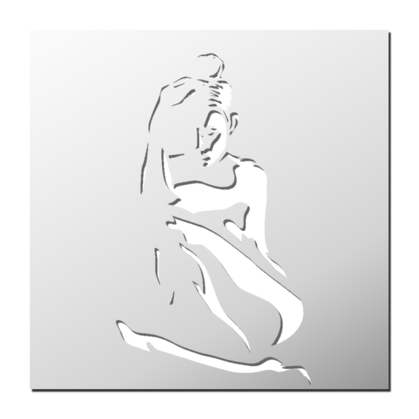 Pochoir Silhouette Femme