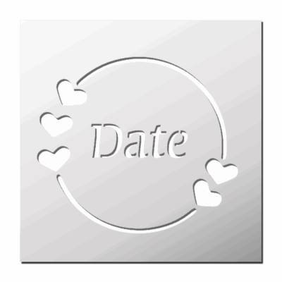 Pochoir Date